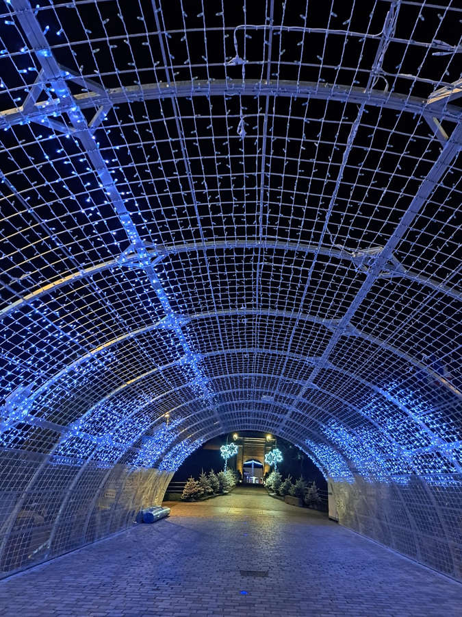 Tunnel Smart RGB LED immersif de 30m