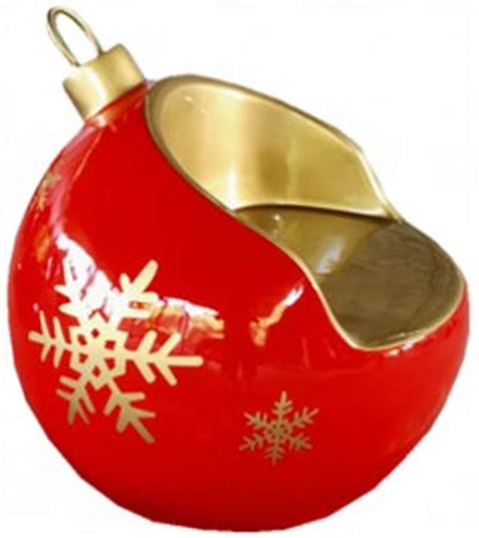 fauteuil-deco-boule-de-noel-rouge-et-or