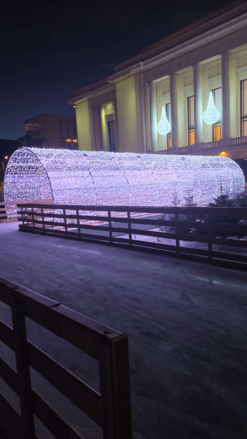 Tunnel Smart RGB LED immersif de 16m