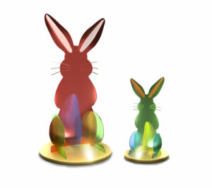 lapin-3d-multicolore
