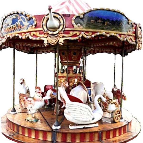 Carrousel bois 9 sujets -13 places